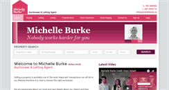 Desktop Screenshot of michelleburke.ie